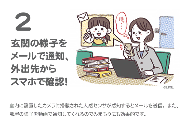 IoT玄関様子メール